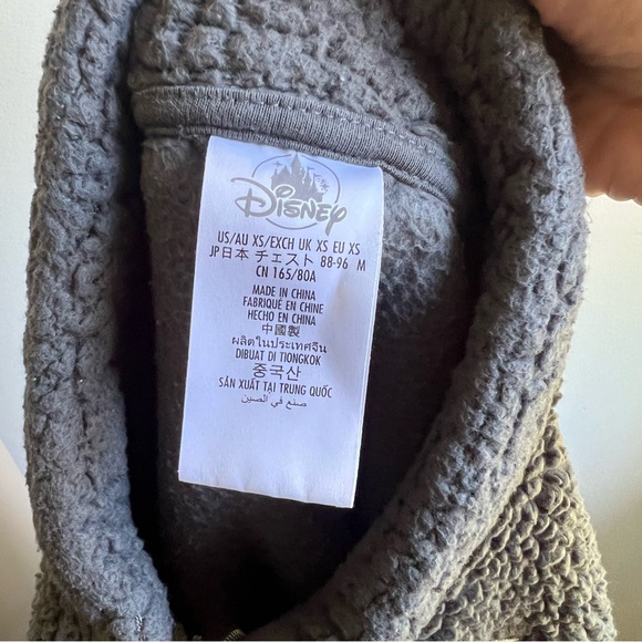 Walt Disney World Castle Icon Sherpa fleece 1/4 zip pullover - Picture 7 of 9